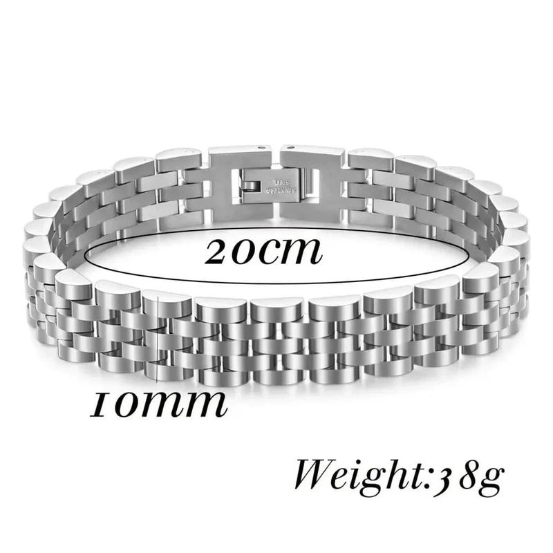 VQYSKO Trendy Minimalistisches Uhrenarmband aus Edelstahl mit Goldbeschichtung für Damen/Herren, Schmuck, Geschenke für Paare