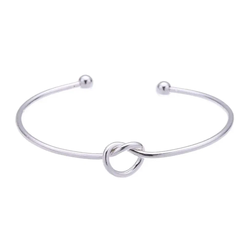 Edelstahl Armbänder Vintage Mode Woven Twist Texture Armreifen Für Frauen Schmuck Aussage Street Wear Goth Geschenke