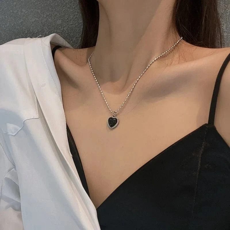 Beliebte funkelnde Halskette für Frauen Schlüsselbein Kette Halsband Modeschmuck Hochzeit Party Geburtstagsgeschenk