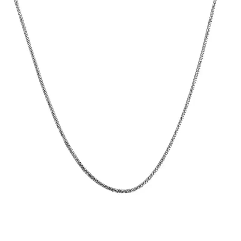 Beliebte funkelnde Halskette für Frauen Schlüsselbein Kette Halsband Modeschmuck Hochzeit Party Geburtstagsgeschenk