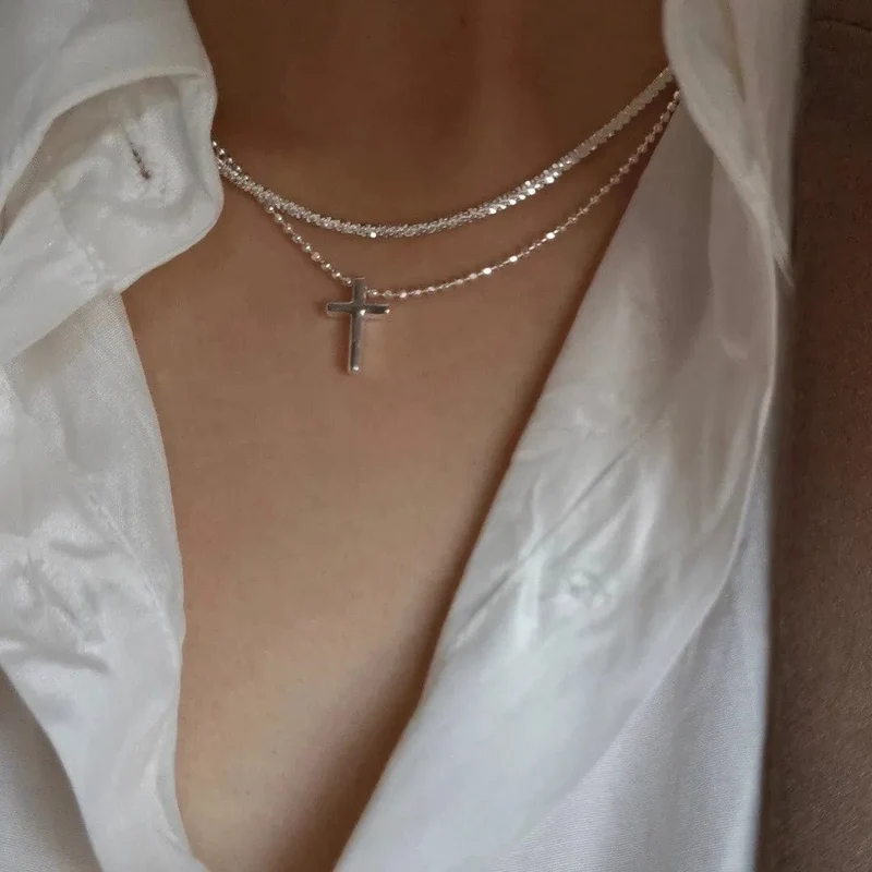 Silber Farbe Funkelnde Halskette Für Frauen Trendy Schlüsselbein Kette Choker Mädchen Koreanische Hochzeit Partei Schmuck Zubehör