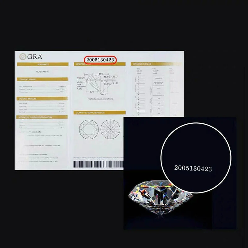 Mit Zertifikat 18k Gold Ring Moissanite Für Frauen 3 Stein 100% Echt Initial Luxus K Gold Schmuck Engagement Geschenk Großhandel
