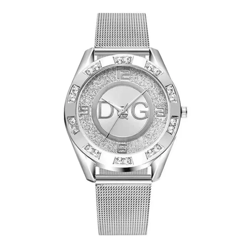 Luxus Marke frauen uhren Mit Diamanten Einfache Digitale Design Damen Quarzuhr Casual Gold Mesh Gürtel Frauen Uhr Strap
