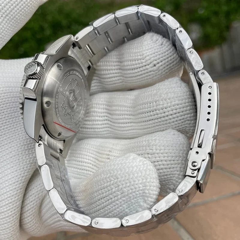 STEELDIVE Neue Farbgebung Klassische Water Ghost SD1953 Schweizer BGW9 Leuchtendes NH35-Uhrwerk 30Bar Wasserdichte mechanische Armbanduhr