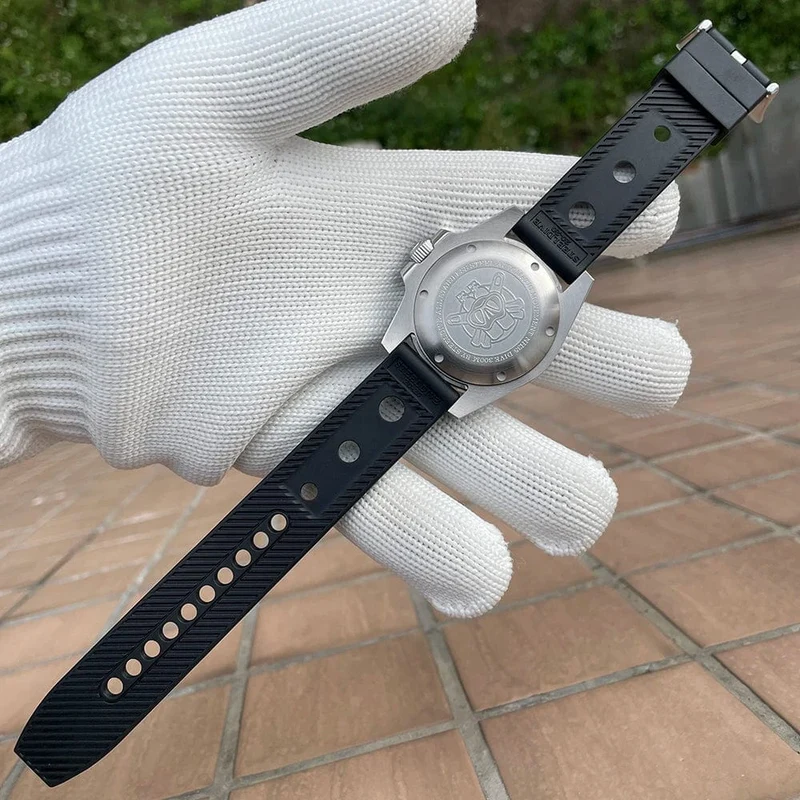 STEELDIVE Neue Farbgebung Klassische Water Ghost SD1953 Schweizer BGW9 Leuchtendes NH35-Uhrwerk 30Bar Wasserdichte mechanische Armbanduhr