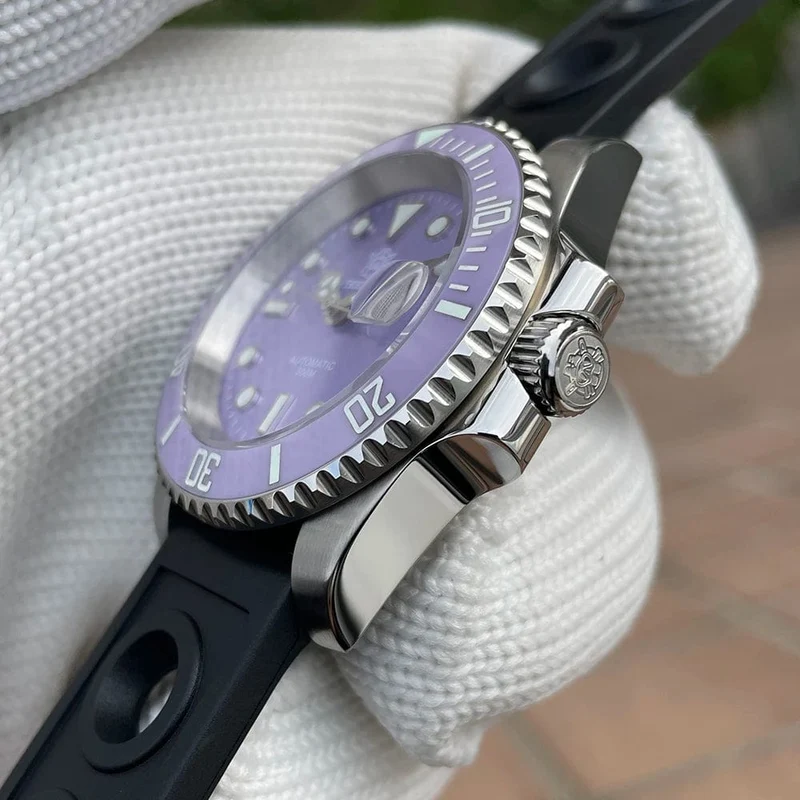 STEELDIVE Neue Farbgebung Klassische Water Ghost SD1953 Schweizer BGW9 Leuchtendes NH35-Uhrwerk 30Bar Wasserdichte mechanische Armbanduhr