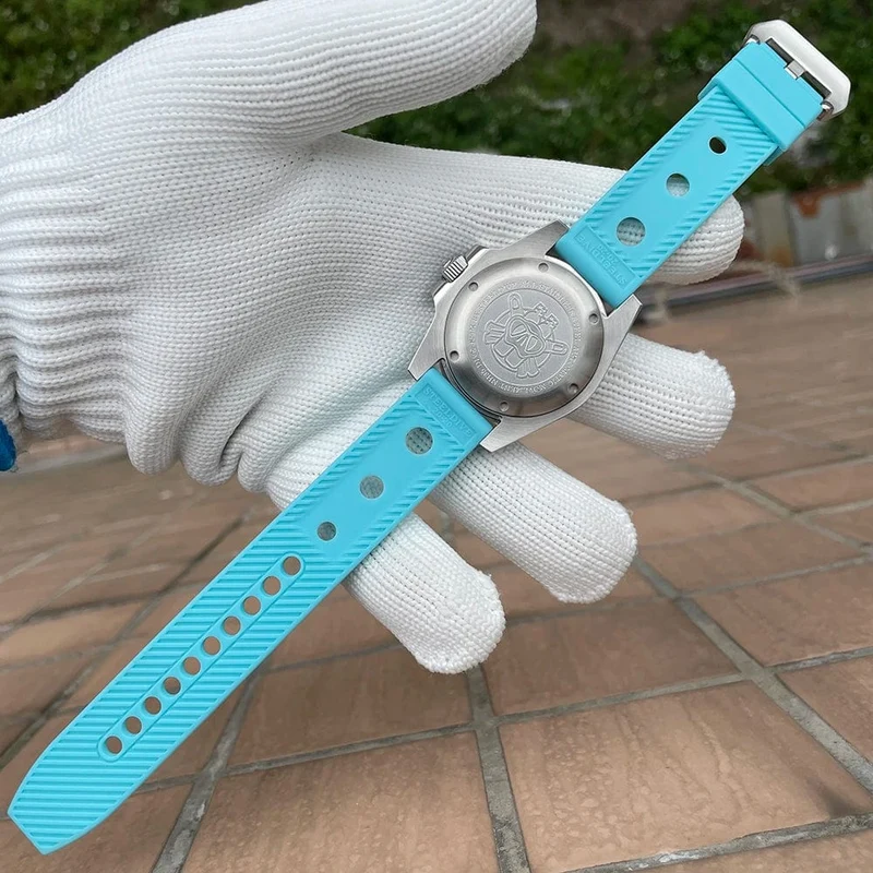 STEELDIVE Neue Farbgebung Klassische Water Ghost SD1953 Schweizer BGW9 Leuchtendes NH35-Uhrwerk 30Bar Wasserdichte mechanische Armbanduhr