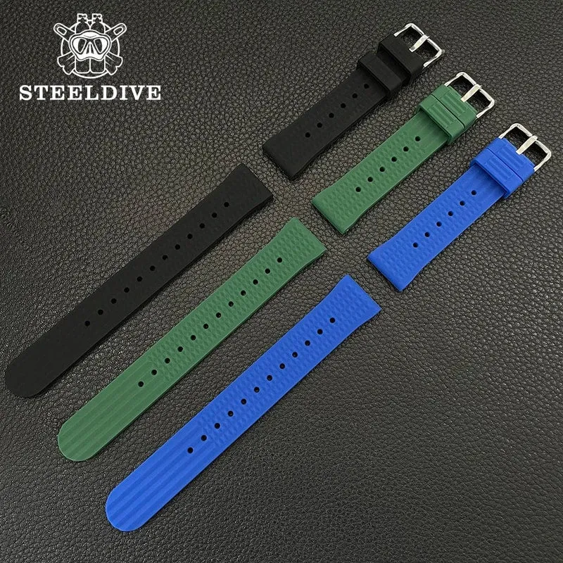 STEELDIVE Neue Farbgebung Klassische Water Ghost SD1953 Schweizer BGW9 Leuchtendes NH35-Uhrwerk 30Bar Wasserdichte mechanische Armbanduhr