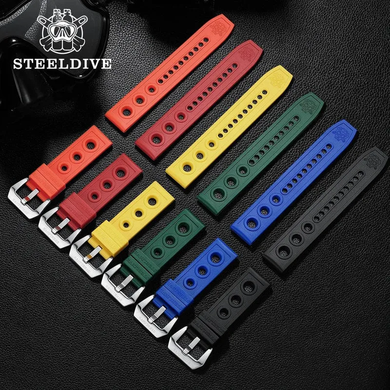 STEELDIVE Neue Farbgebung Klassische Water Ghost SD1953 Schweizer BGW9 Leuchtendes NH35-Uhrwerk 30Bar Wasserdichte mechanische Armbanduhr
