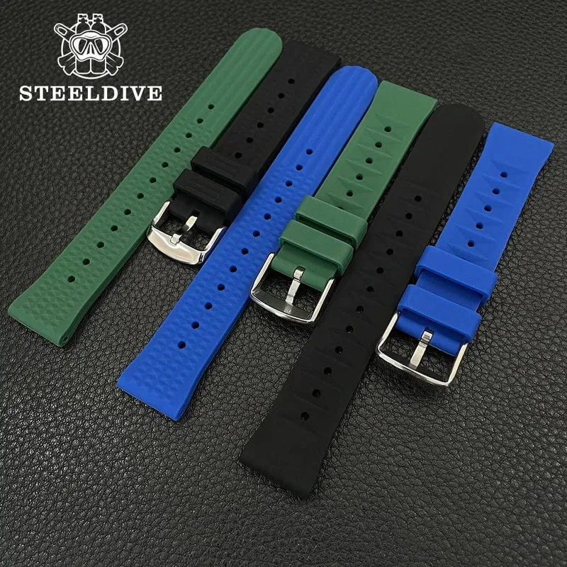 STEELDIVE SD1975C Klassische mechanische Uhr für Männer, mehrfarbig, leuchtend, 30 Bar, wasserdicht, NH35-Uhrwerk, Taucher-Thunfisch-Saphirspiegel