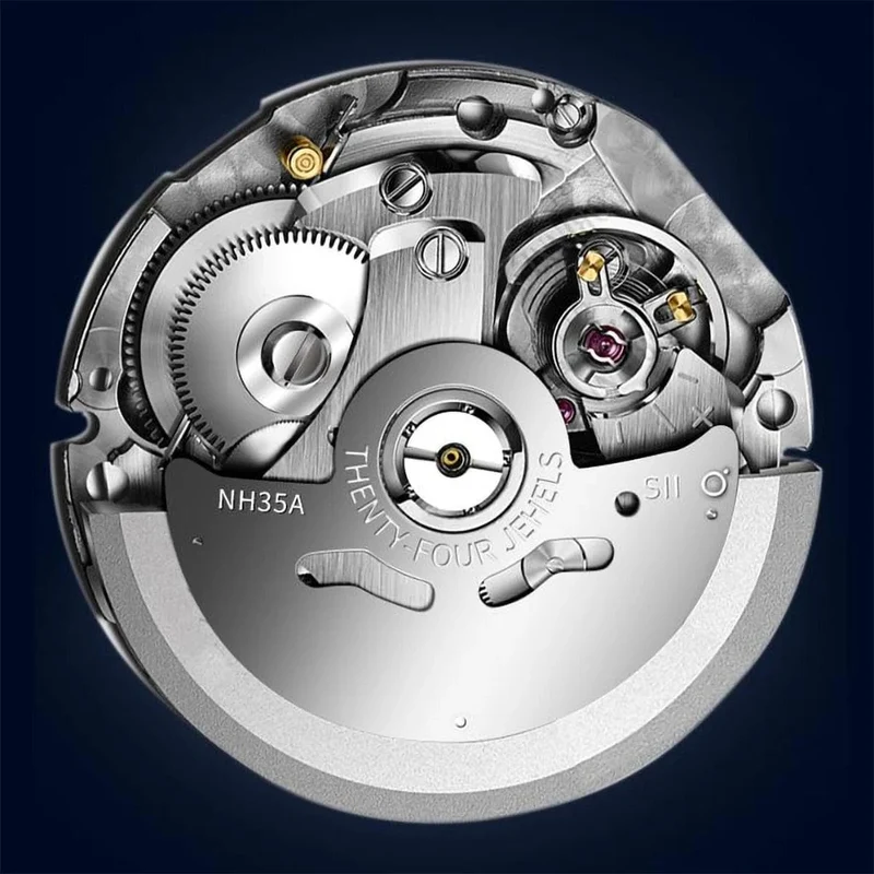 Sugess Diver Water Herrenuhr Ghost Luxus automatische mechanische Uhren Nh35 Uhrwerk Keramiklünette 20ATM Leuchtkalender