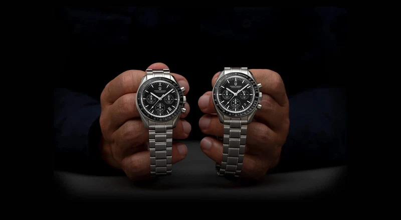PAGANI DESIGN 2024 Neue Herrenuhren Top-Luxus-Quarzuhr für Männer Auto Date Speed ​​Chronograph AR Saphirspiegel Armbanduhr