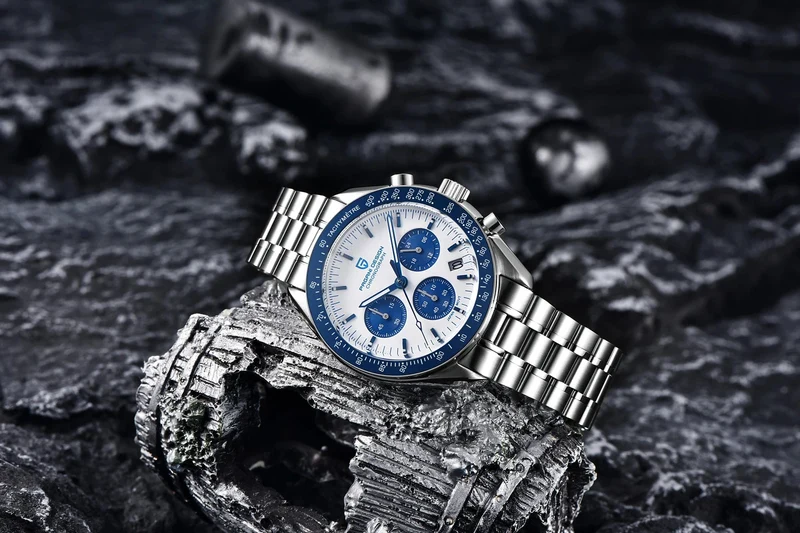 PAGANI DESIGN 2024 Neue Herrenuhren Top-Luxus-Quarzuhr für Männer Auto Date Speed ​​Chronograph AR Saphirspiegel Armbanduhr