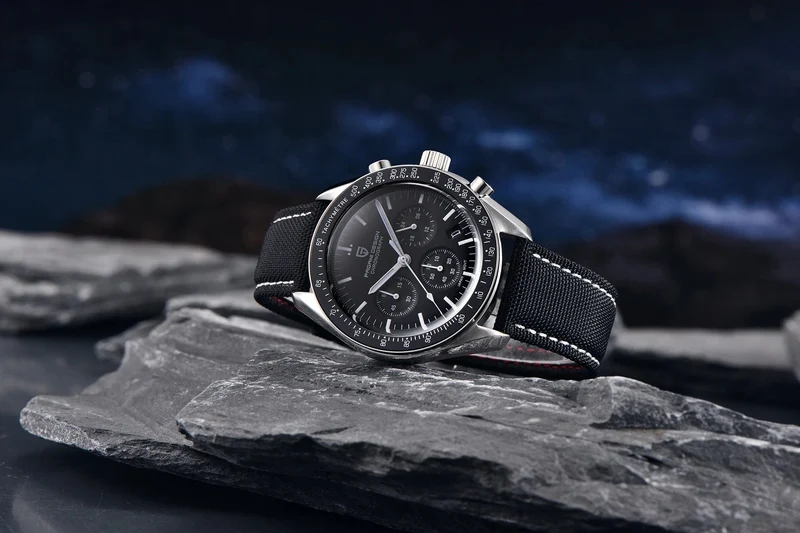 PAGANI DESIGN 2024 Neue Herrenuhren Top-Luxus-Quarzuhr für Männer Auto Date Speed ​​Chronograph AR Saphirspiegel Armbanduhr