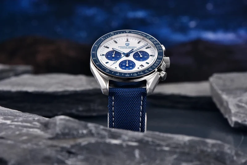 PAGANI DESIGN 2024 Neue Herrenuhren Top-Luxus-Quarzuhr für Männer Auto Date Speed ​​Chronograph AR Saphirspiegel Armbanduhr