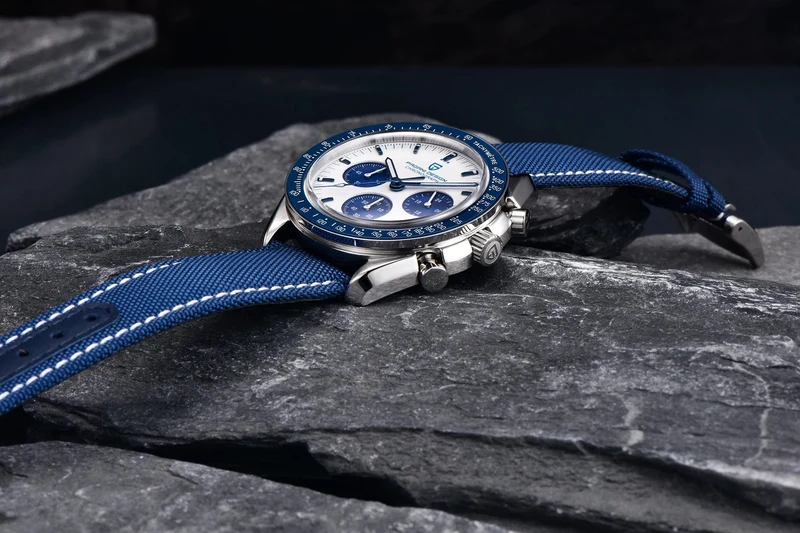 PAGANI DESIGN 2024 Neue Herrenuhren Top-Luxus-Quarzuhr für Männer Auto Date Speed ​​Chronograph AR Saphirspiegel Armbanduhr