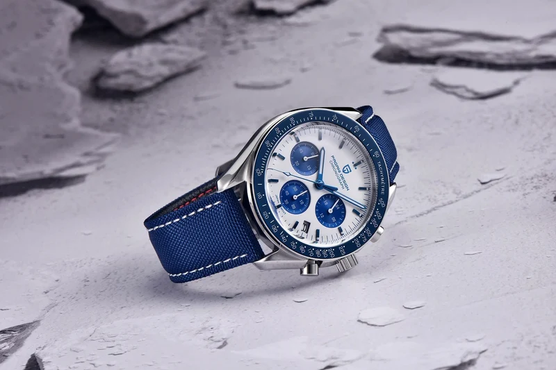 PAGANI DESIGN 2024 Neue Herrenuhren Top-Luxus-Quarzuhr für Männer Auto Date Speed ​​Chronograph AR Saphirspiegel Armbanduhr