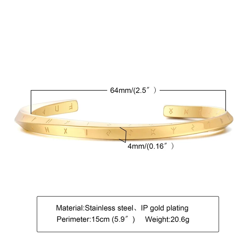Vnox Vintage Edelstahl Armreif für Männer Frauen Mobius Twisted Manschette Armband Unisex Casual Pulseira Herren Schmuck