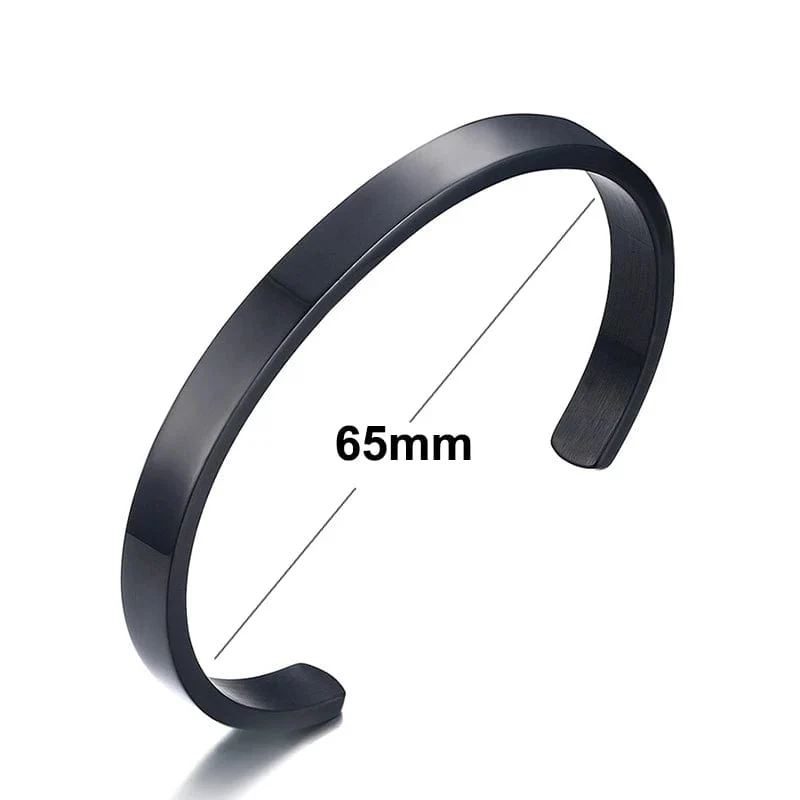 Vnox Vintage Edelstahl Armreif für Männer Frauen Mobius Twisted Manschette Armband Unisex Casual Pulseira Herren Schmuck