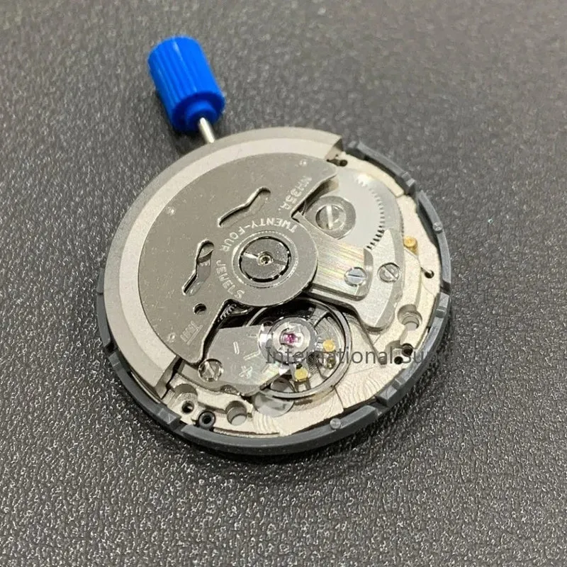 Mechanisches Uhrwerk NH35A aus Japan, weißes Datumsrad, 35 Steine, automatischer Selbstaufzug, hochpräzise Aufzugsspindel