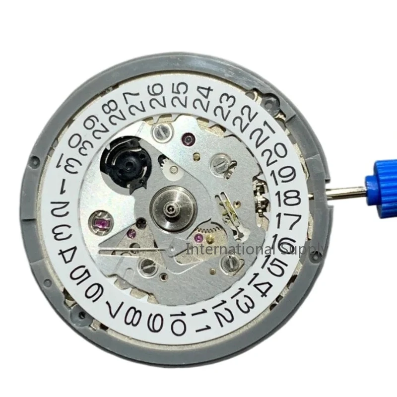 Mechanisches Uhrwerk NH35A aus Japan, weißes Datumsrad, 35 Steine, automatischer Selbstaufzug, hochpräzise Aufzugsspindel