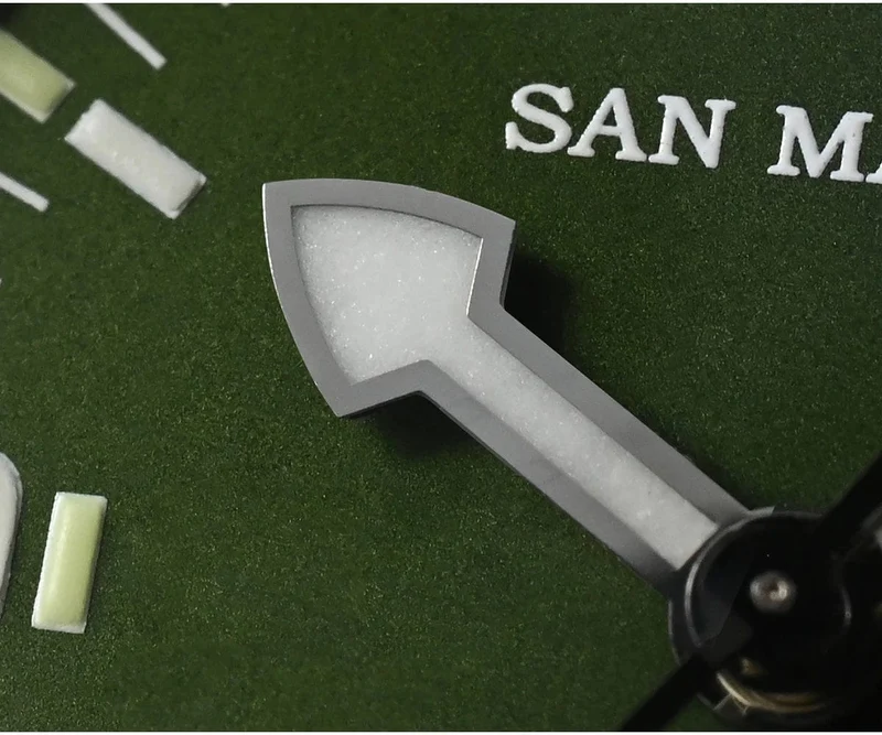 San Martin 39mm Leyenda Taucheruhr NH35 Automatisches mechanisches Uhrwerk AR Saphir Leuchtend Wasserdicht 200m Uhren SN0141W