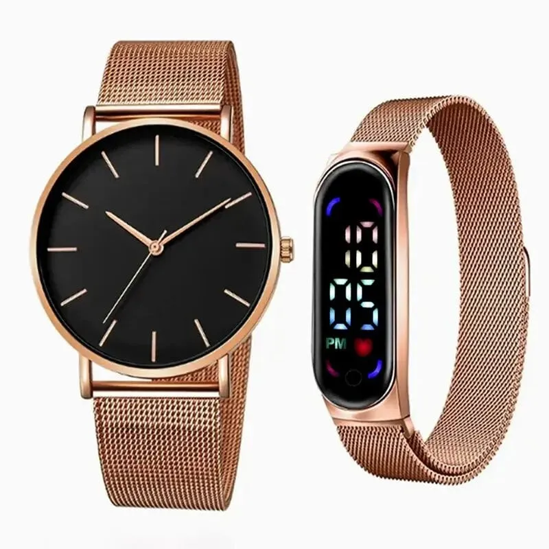Herrenmode Minimalistische Ultradünne Uhren Einfache Männer Business Mesh Gürtel Quarzuhr Männliche Armbanduhren Uhr Relogio Masculino