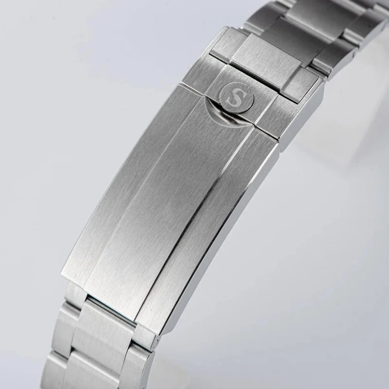Sugess Panda Chronograph Uhrwerk Automatische Mechanische Chronograph Armbanduhr Wasserdicht Tauchen Männer Uhren Keramik Lünette Tona