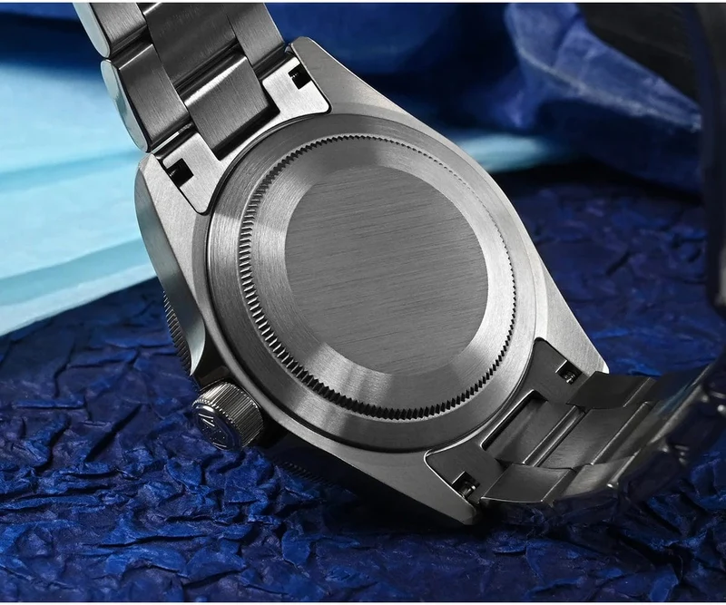 San Martin SN0121T Titan-Taucheruhr NH35 Automatikwerk Uhren Grade2 Titan 120 Click Wasserdicht 300m Armbanduhr
