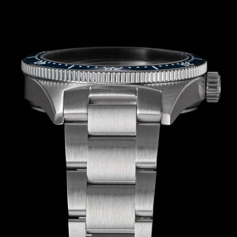 S434 Taucheruhr Herren Automatik NH35A Uhrwerk BGW9 Leuchtende mechanische Armbanduhren 20ATM wasserdicht Saphir Faltschließe