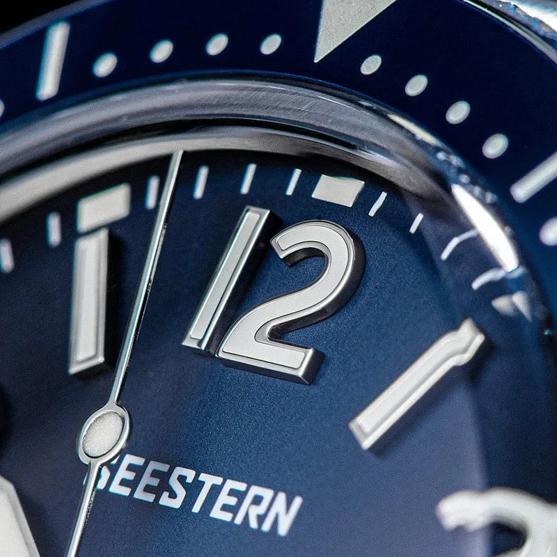 S434 Taucheruhr Herren Automatik NH35A Uhrwerk BGW9 Leuchtende mechanische Armbanduhren 20ATM wasserdicht Saphir Faltschließe