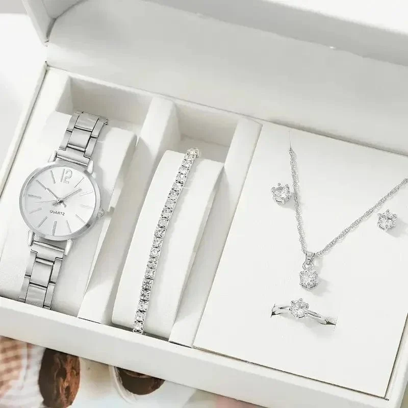 Damenmode Einfache Digitale Legierung mit Quarz Uhr Armband 2 stücke Set Luxus Frauen Einfache Zifferblatt Damen Uhren Reloj Mujer