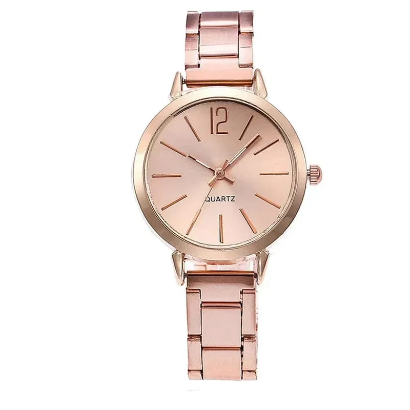 Damenmode Einfache Digitale Legierung mit Quarz Uhr Armband 2 stücke Set Luxus Frauen Einfache Zifferblatt Damen Uhren Reloj Mujer