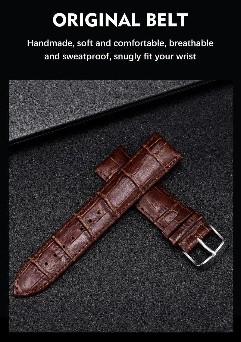 LIGE Herrenuhren Casual Sportuhr Herren Luxus Wasserdicht Datumsuhren Leuchtender Chronograph Armbanduhr Männlich Quarz Leder Uhr