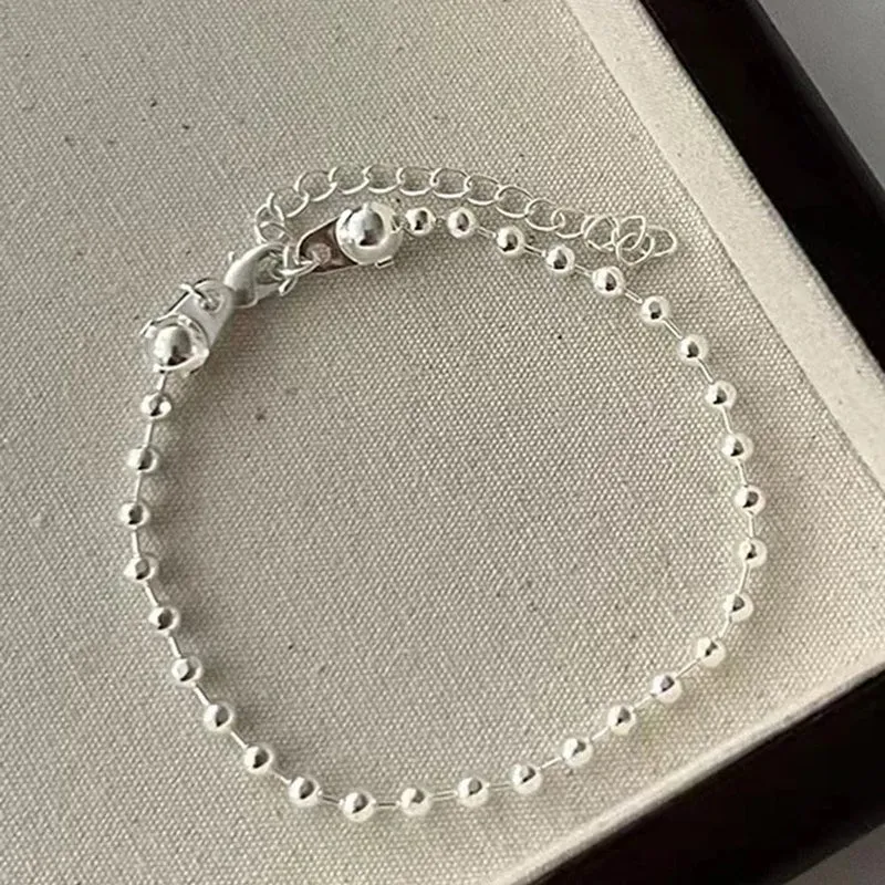 Edelstahlarmbänder Einfache Neuheit Wrap Around Perlen Design Mode Armbänder Für Frauen Schmuck Neue Beliebte Bankett Geschenke