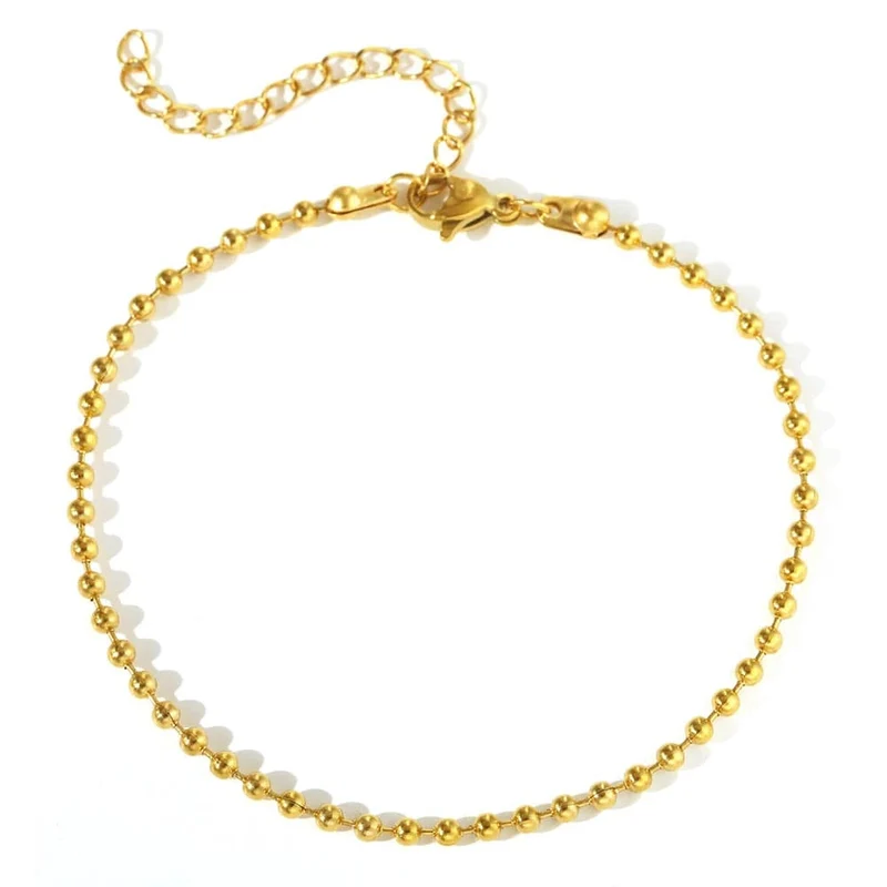 Edelstahlarmbänder Einfache Neuheit Wrap Around Perlen Design Mode Armbänder Für Frauen Schmuck Neue Beliebte Bankett Geschenke
