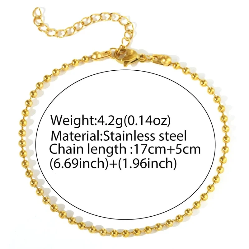 Edelstahlarmbänder Einfache Neuheit Wrap Around Perlen Design Mode Armbänder Für Frauen Schmuck Neue Beliebte Bankett Geschenke