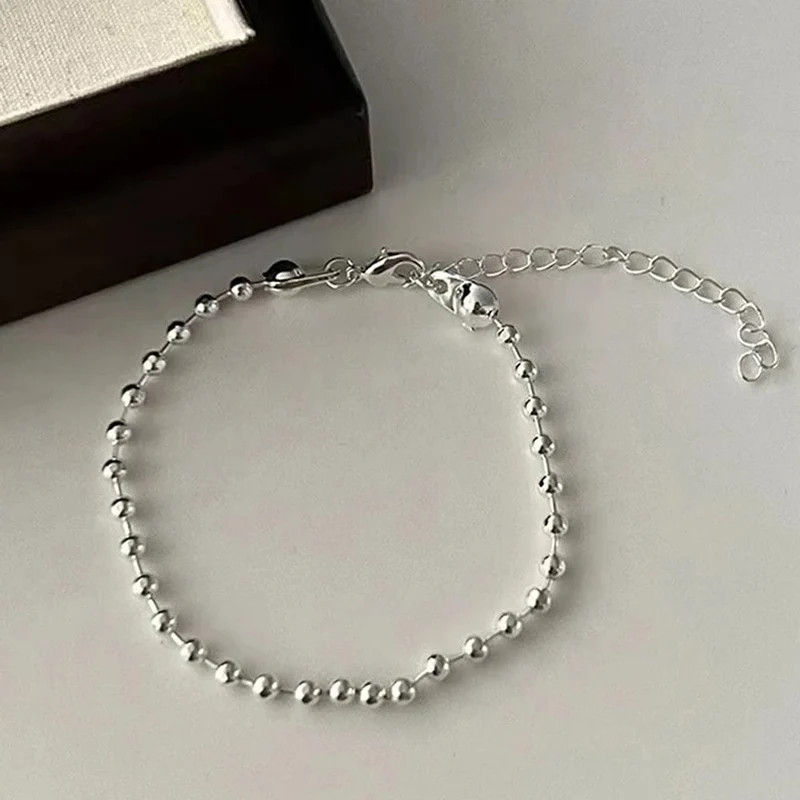 Edelstahlarmbänder Einfache Neuheit Wrap Around Perlen Design Mode Armbänder Für Frauen Schmuck Neue Beliebte Bankett Geschenke
