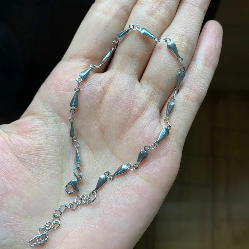 USENSET 11 Stile Charm Armband Halskette Frauen Schmuck Edelstahl Seil Ketten Sterne Armreifen Nie Abreiben Armbänder Geschenke