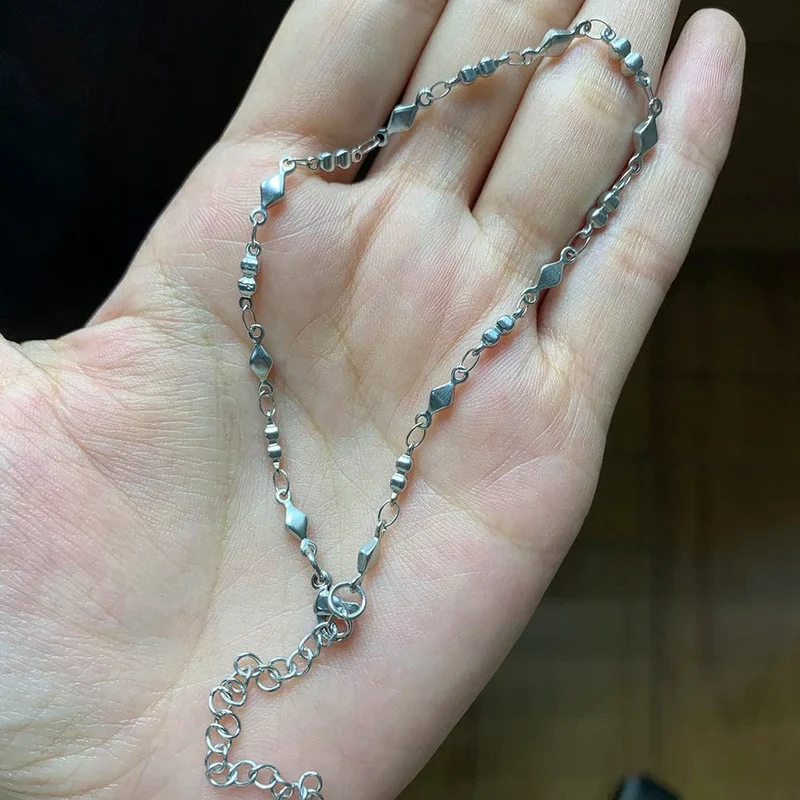 USENSET 11 Stile Charm Armband Halskette Frauen Schmuck Edelstahl Seil Ketten Sterne Armreifen Nie Abreiben Armbänder Geschenke