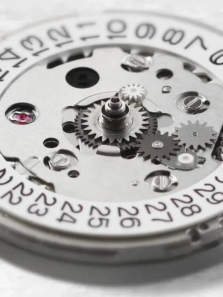 NH34 Bewegung 24 juwelen nh34a gmt 4 Zeiger 4R34 GMT Datum Uhr Automatische Metall Hohe Genauigkeit Wicklung