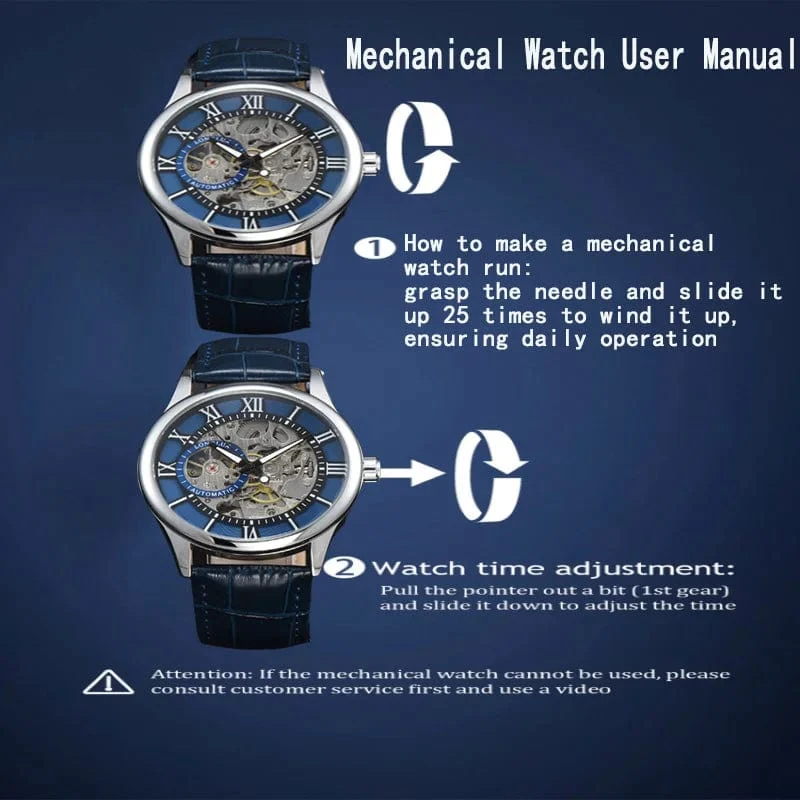 Mann uhr automatische bewegung rom skelett großhandel automatische uhr leder wasserdicht LONGLUX mechanische armbanduhren