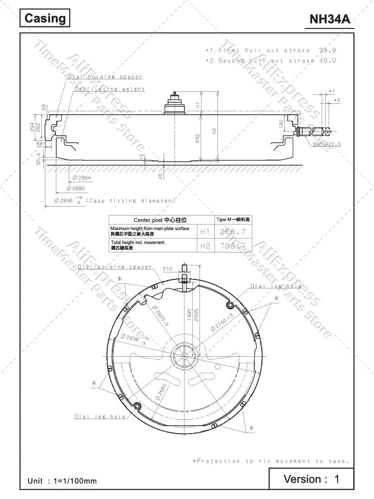 Japan nh34 Bewegung Neue Original 24 juwelen nh34a gmt 4 Zeiger 4R34 GMT Datum Uhr Automatische Metall Hohe Genauigkeit Wicklung