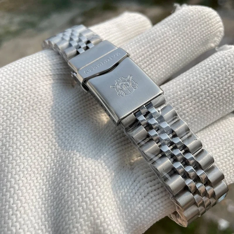 SD1953 Neues Armband mit gefräster Schließe 41MM NH35 Uhrwerk 300M wasserdichte automatische Taucheruhr für Herren Reloj Keramiklünette