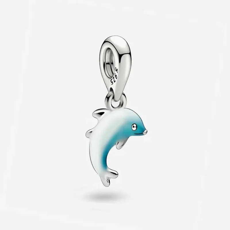 2024 neuer Meerjungfrau-Charm 925 Silber K Gold Spanische Bärenperlen Passend für Pandora Original 925 Armbandperlen Schmuckherstellung