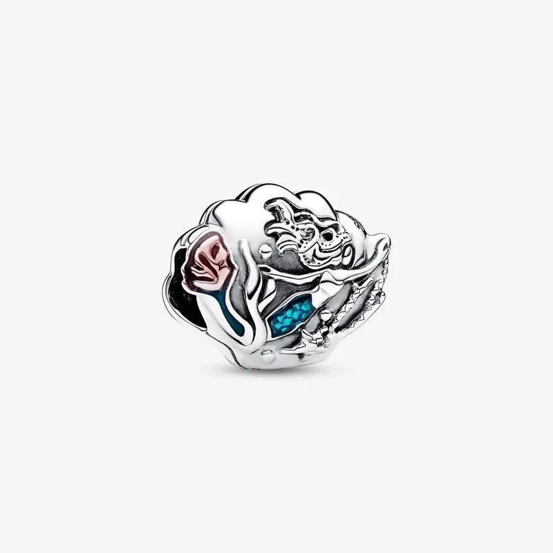 2024 neuer Meerjungfrau-Charm 925 Silber K Gold Spanische Bärenperlen Passend für Pandora Original 925 Armbandperlen Schmuckherstellung