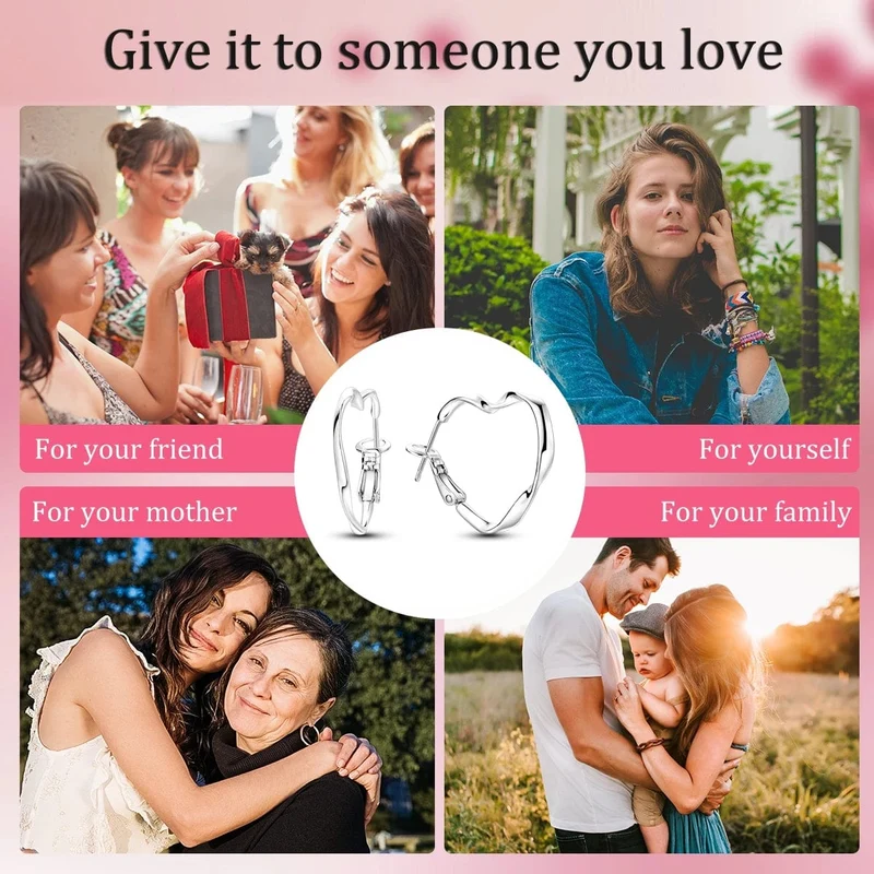 2024 neue Sterling Silber S9255 Einfarbig Atmosphärische Ohrringe Ohr Loops Einfache Feine Schmuck Frauen Mädchen Mode Party Geschenk