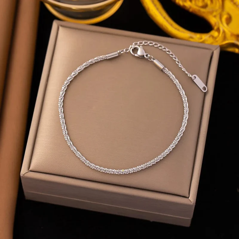 Edelstahl Stahl Farbe frauen Armband Liebe Herz Charme Hand Kette Mode Trendy Armreif Partei Schmuck Geschenke Neue Großhandel