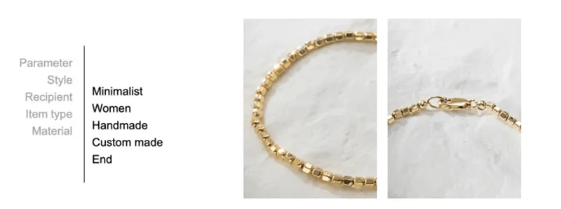 14K Gold gefülltes Perlenarmband, handgefertigt, anlaufgeschützter Schmuck, Boho-Armbänder, Fußkettchen für Frauen, Brautjungferngeschenk, Goldarmband