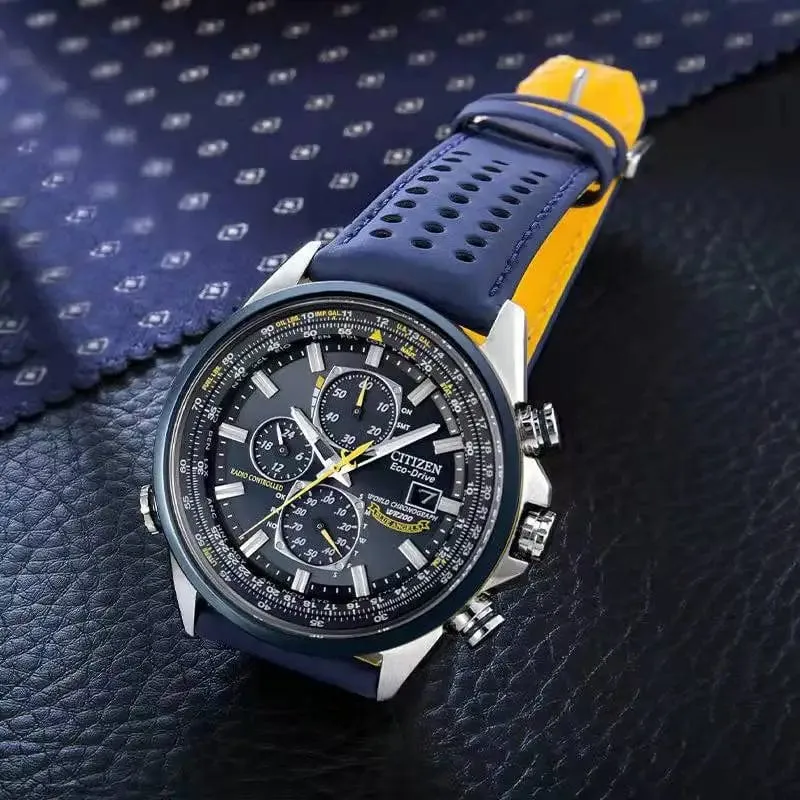 CITIZEN Herrenuhren Luxus Trend Quarzuhr Leuchtender Kalender Wasserdicht Multifunktion Ausgefallene Runde Automatikuhr Edelstahl